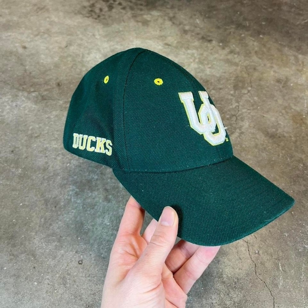 Colosseum Oregon Ducks Hat‎ Mens Green Adjustable Strapback UO Logo Cap